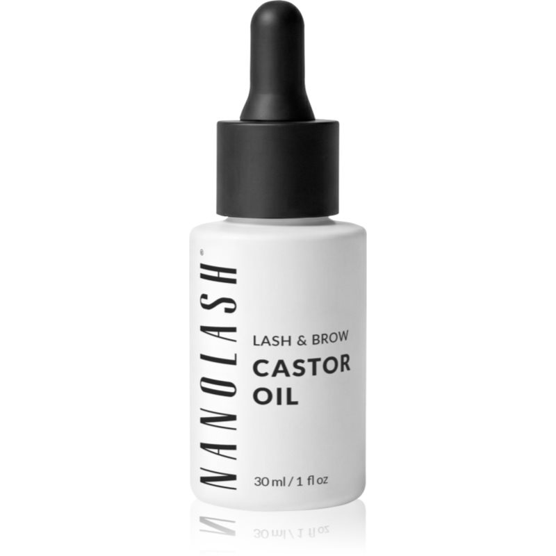 Nanolash Lash & Brow Castor Oil ricinový olej lisovaný za studena na řasy a obočí 30 ml