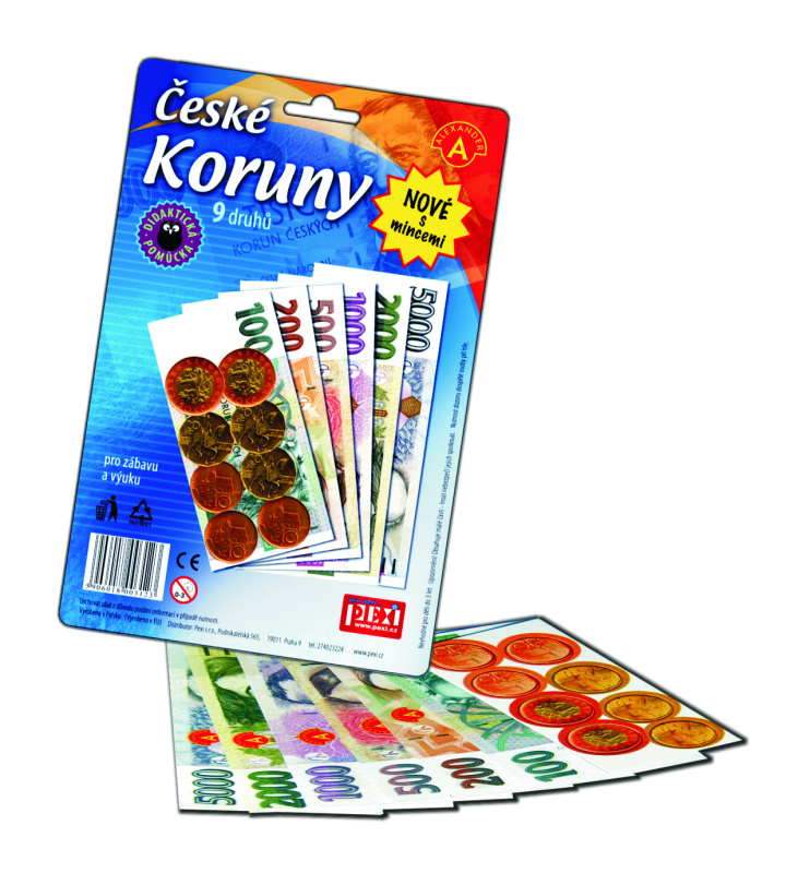 Alexander peníze ČESKÉ KORUNY