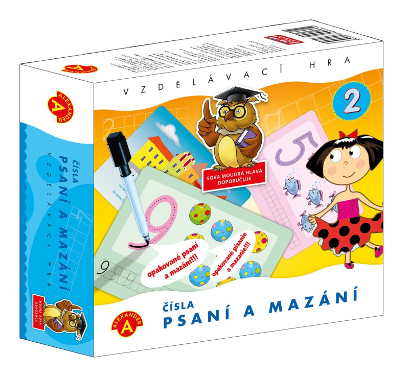Psaní a mazání 2 - Čísla