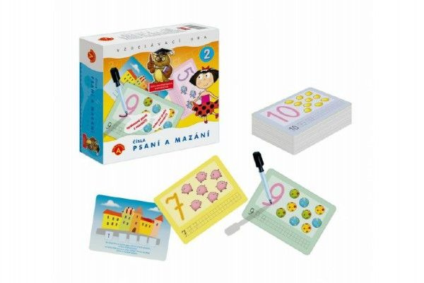 Psaní a mazání 2 - Čísla