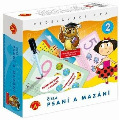 Psaní a mazání 2 - Čísla