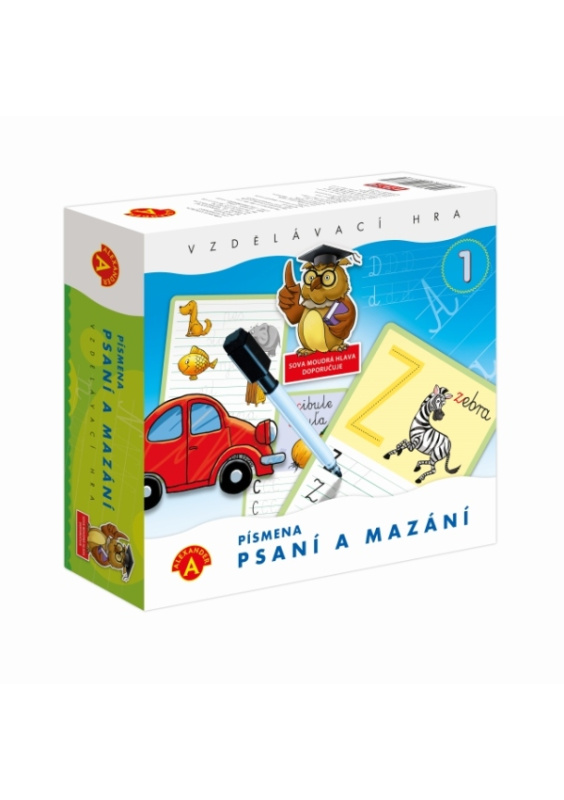Alexander Písmena Psaní a mazání 1
