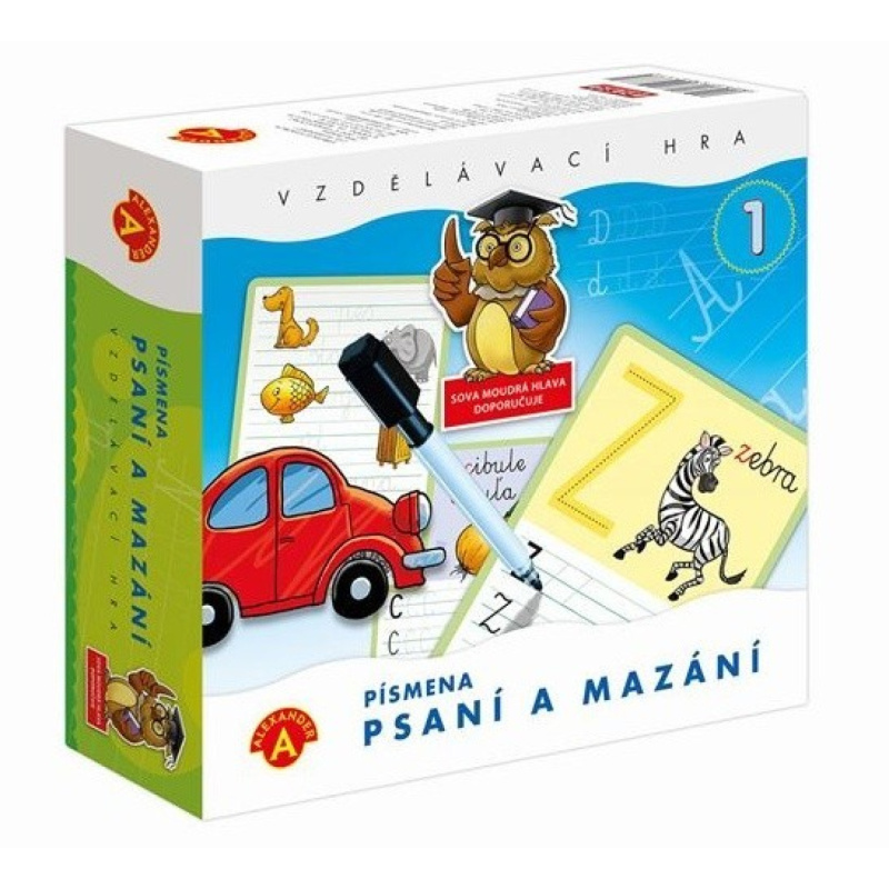Alexander Písmena Psaní a mazání 1