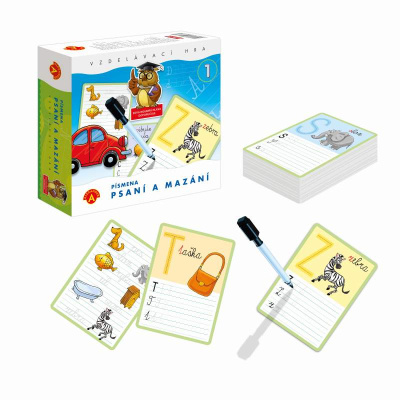 Alexander Písmena Psaní a mazání 1