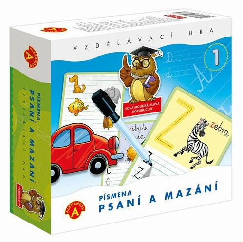 Alexander Písmena Psaní a mazání 1