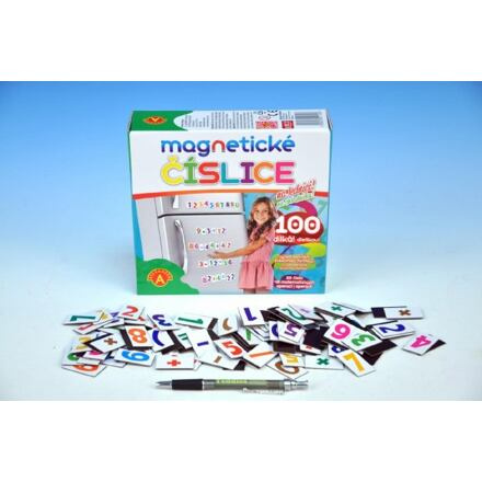Pexi magnetické číslice na lednici