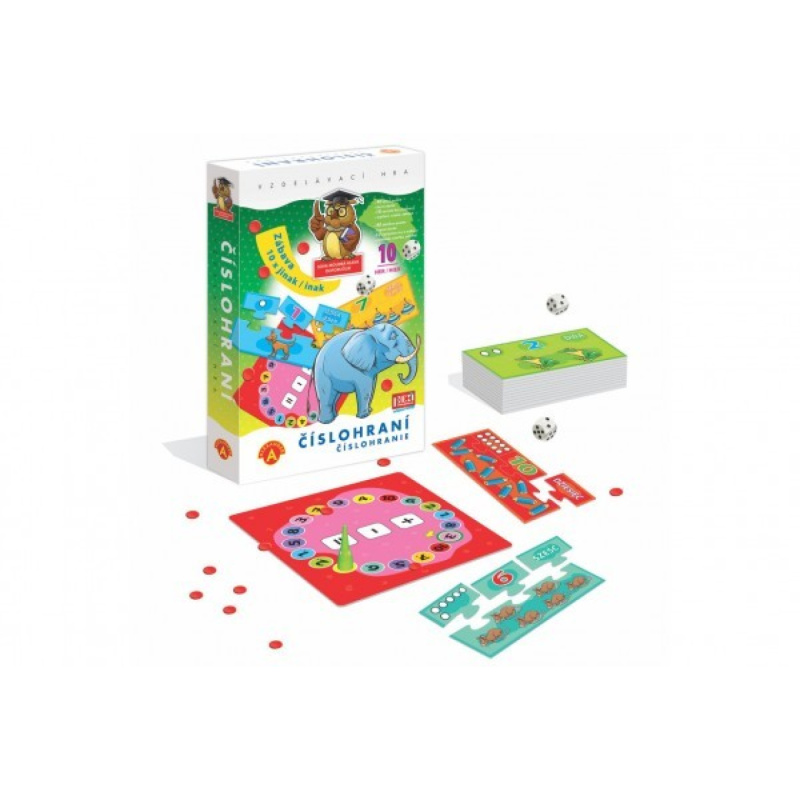 Alexander vzdělávací hra Číslohraní