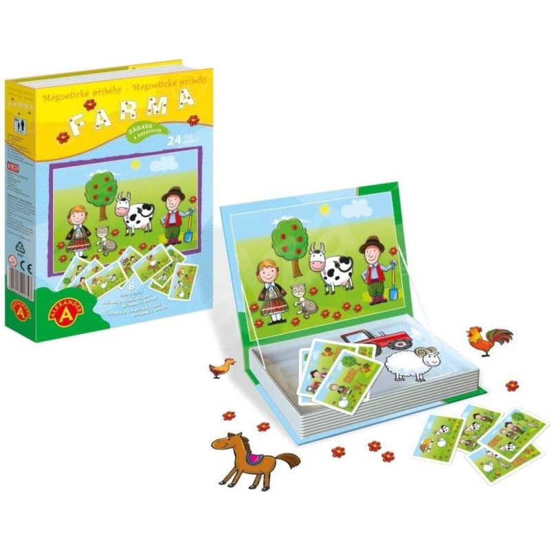 Magnetické příběhy - FARMA - hra z kategorie Vzdělávací hry