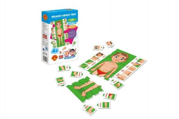 Alexander Hra školou Skládej lidské tělo