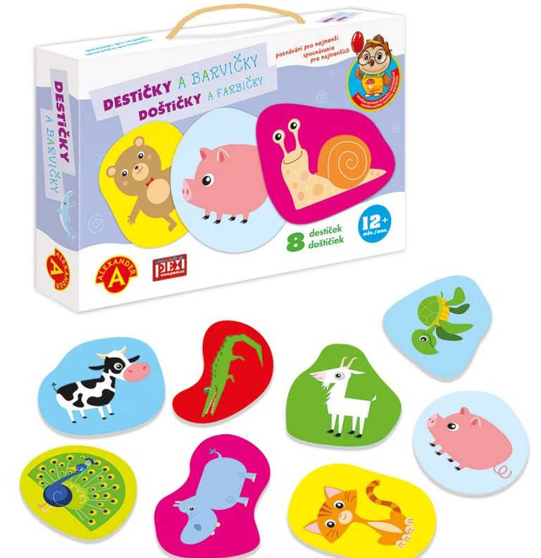 Alexander Poznávání pro nejmenší Destičky a barvičky
