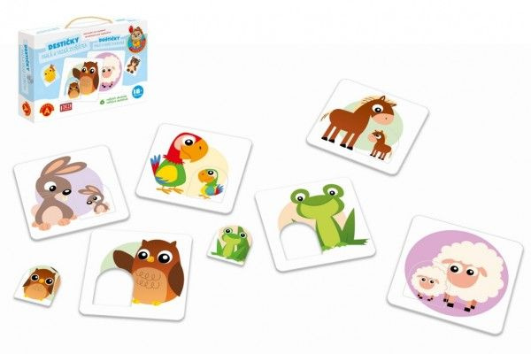 Alexander Poznávání pro nejmenší Destičky Malá a velká zvířátka