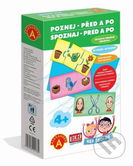 PEXI Hra školou® - POZNEJ - PŘED A PO