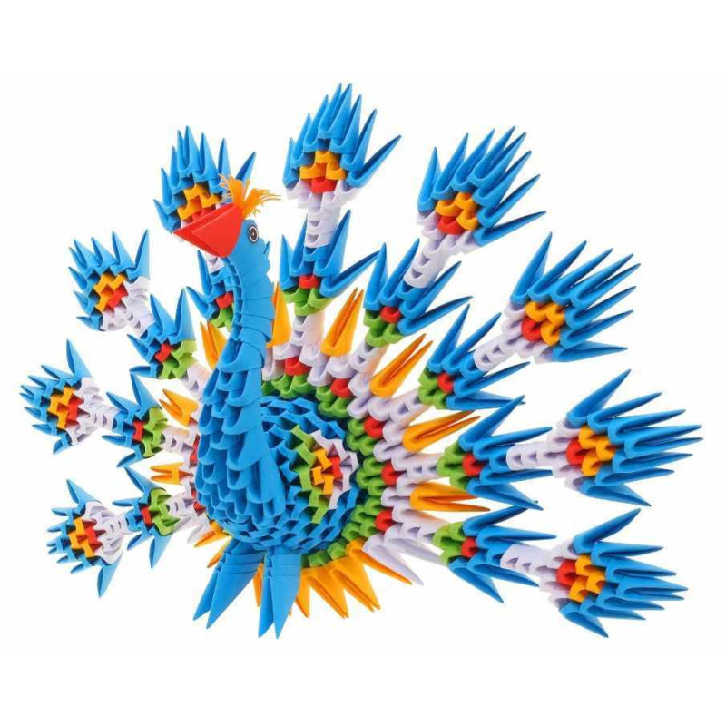 Alexander Origami 3D Páv