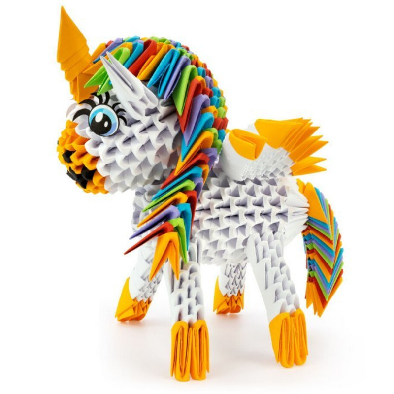 Pexi PEXI Origami 3D Jednorožec