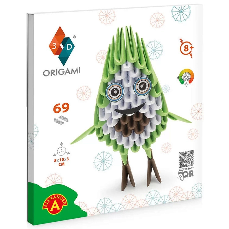 Alexander kreativní sada origami 3D – avokádo