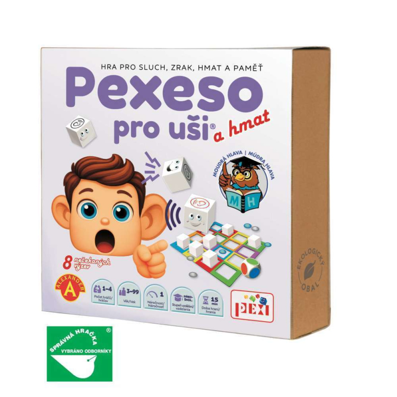 Pexeso pro uši a hmat