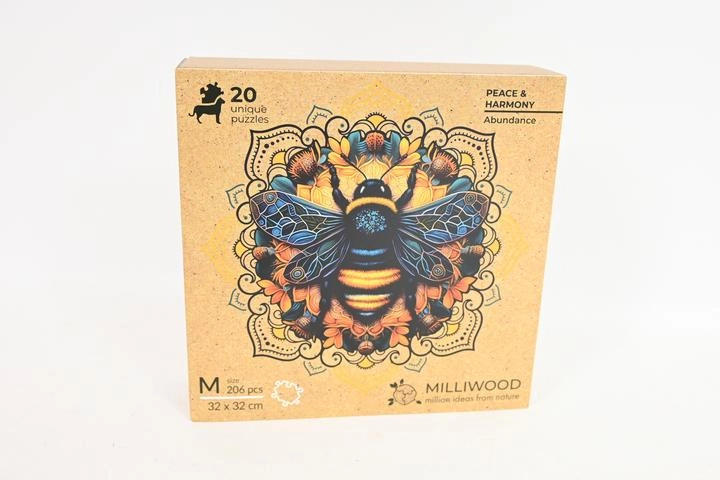 Milliwood Peace and Harmony dřevěné puzzle včela