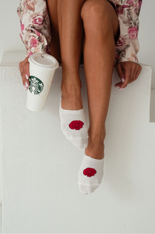 BAVLNĚNÝ MIKROFLEECE KEEP SMILE 0576.015 BÍLÁ 2 39-41