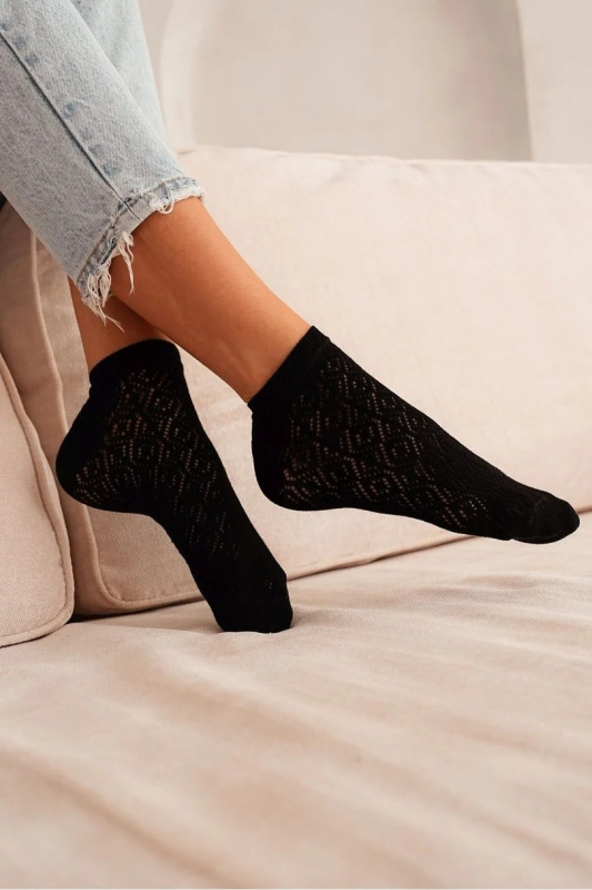 AŽUROVÉ PATKY 1504.002 pudrově růžová 37-41