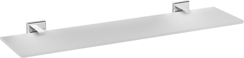 Fala Skleněná polička 50 cm Quad Chrom, TO-69321