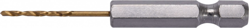 Vrták na kov 1,5mm TITAN HEX 1/4", délka 63mm - YT-44750