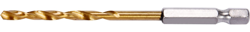 Vrták na kov 4,8mm TITAN HEX 1/4", délka 106mm - YT-44760