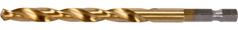 Vrták na kov 7,5mm TITAN HEX 1/4", délka 109mm - YT-44767