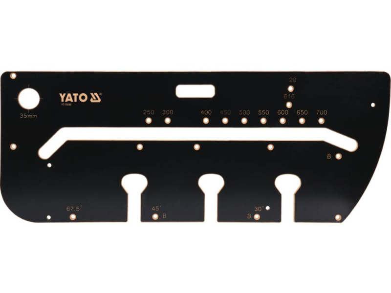 Yato Šablona pro spojování kuchyňských desek 700 mm, YT-70890
