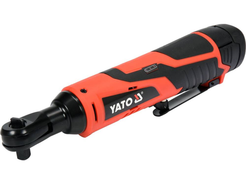 AKU rázová ráčna 12V 2.0Ah 45 Nm s akumulátorem a nabíječkou, YATO