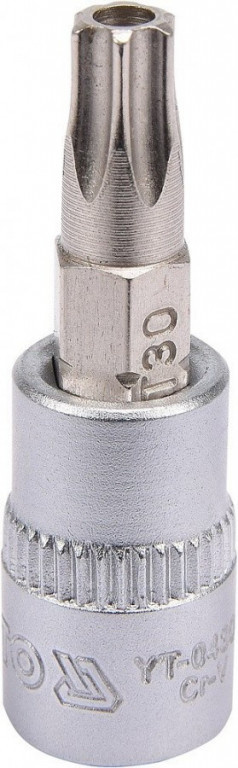 Hlavice s bitem TORX 1/4" T30 YATO - YT-04306