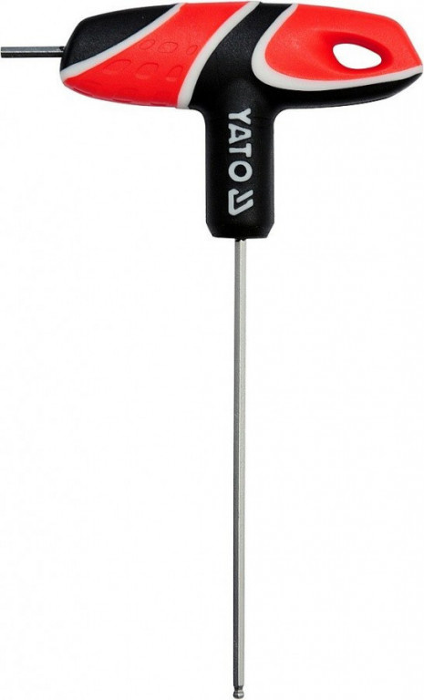 Šroubovák "T" imbus kulový 2,5 mm - YT-05585