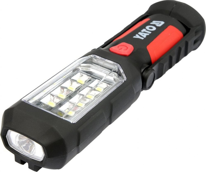 Lampa montážní 8+1 LED, hák+magnet - YT-08513