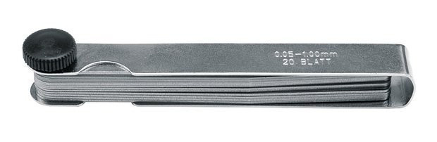 Měrka na spáry 0,05 - 1,00 mm 20 ks - TO-15200