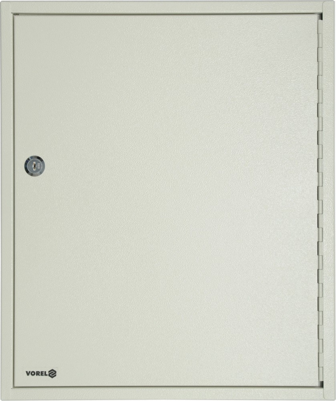 Skříňka na klíče z ocelového plechu, uzamykatelná 450x380x80mm - TO-78436