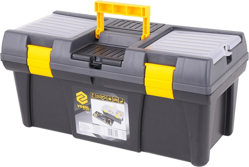 VOREL Box na nářadí plastový 20" 2 zámky 50cm