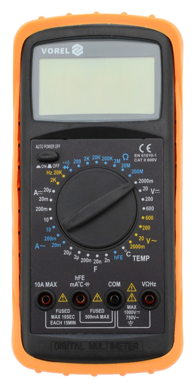 Vorel Multimetr digitální, TO-81784