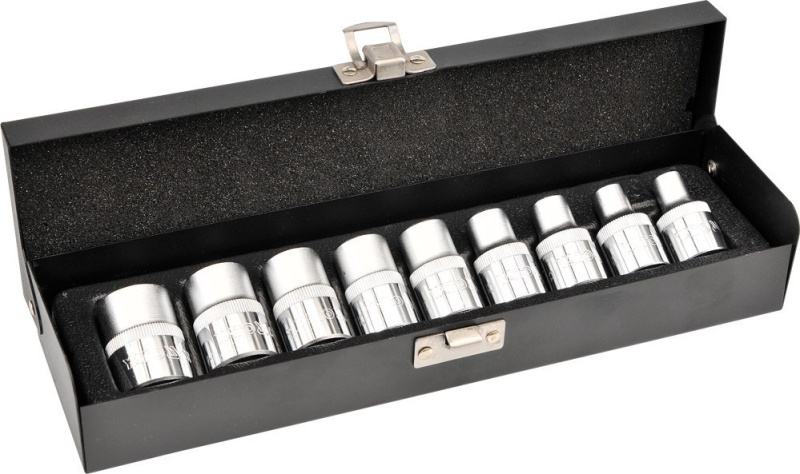 Sada vnitřních nástrčných klíčů 1/2" TORX E10-E24 9 ks YATO - YT-0521