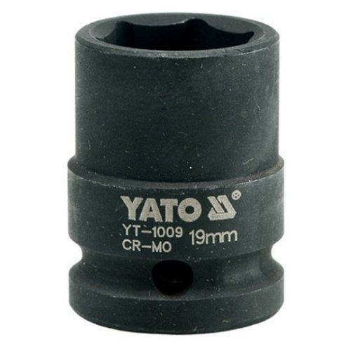 Vnitřní nástrčný klíč 1/2" šestihranný 19 mm CrMo YATO - YT-1009