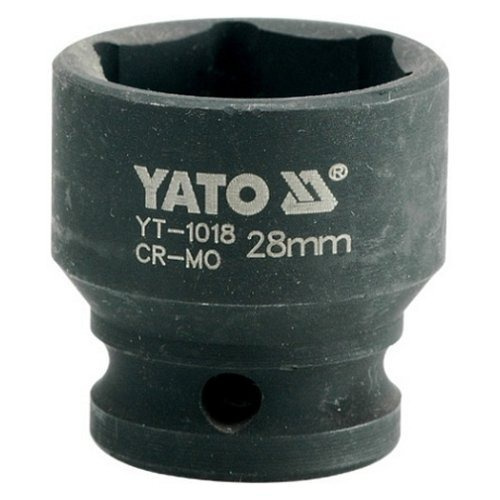 Kovaný vnitřní nástrčný klíč 1/2" šestihranný CrMo 28 mm YATO - YT-1018