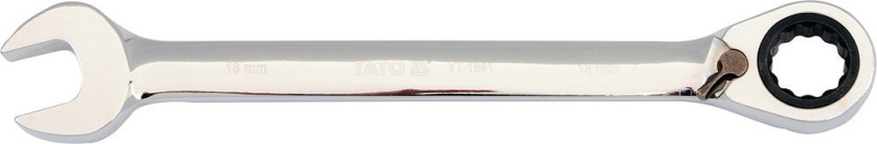 Očkoplochý ráčnový klíč 24mm, CrV - YT-1667