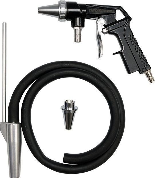 Pískovací pistole s hadicí 1/4" průměr 6,3mm - YT-2375
