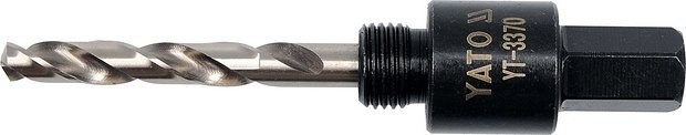 Unašeč šroubový pro vrtací korunky 14 - 30 mm HEX 11 mm 1/2" - YT-3370