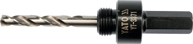 Unašeč šroubový pro vrtací korunky 32 - 200 mm HEX 11 mm 5/8" - YT-3371