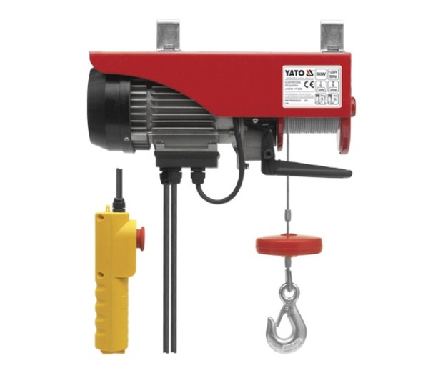 Elektrický lanový naviják 150/300 kg, 550 W - YT-5902