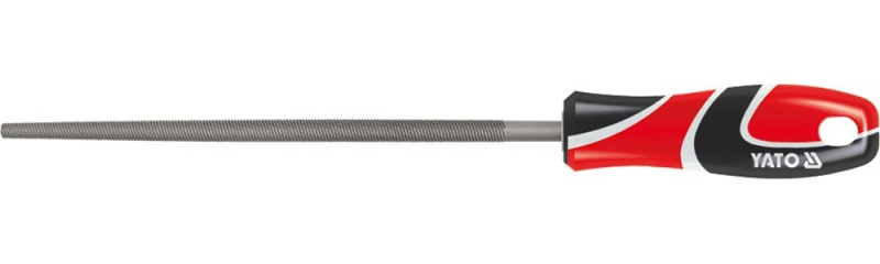 Zámečnický pilník kruhový, 250 mm - YT-6227