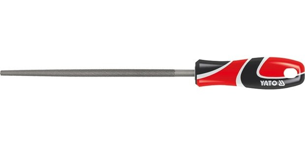 Pilník zámečnický kulatý středně hrubý 250 mm - YT-6232