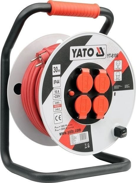 Yato Prodlužovací kabel YT-8106 30m 4 zásuvky