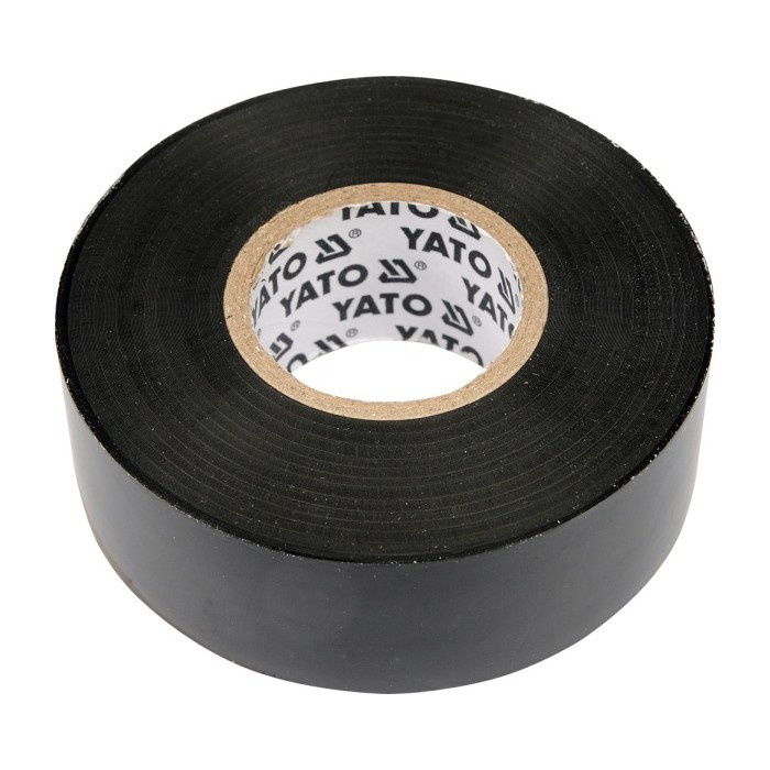Páska izolační 12 x 0,13 mm x 10 m černá - YT-8152