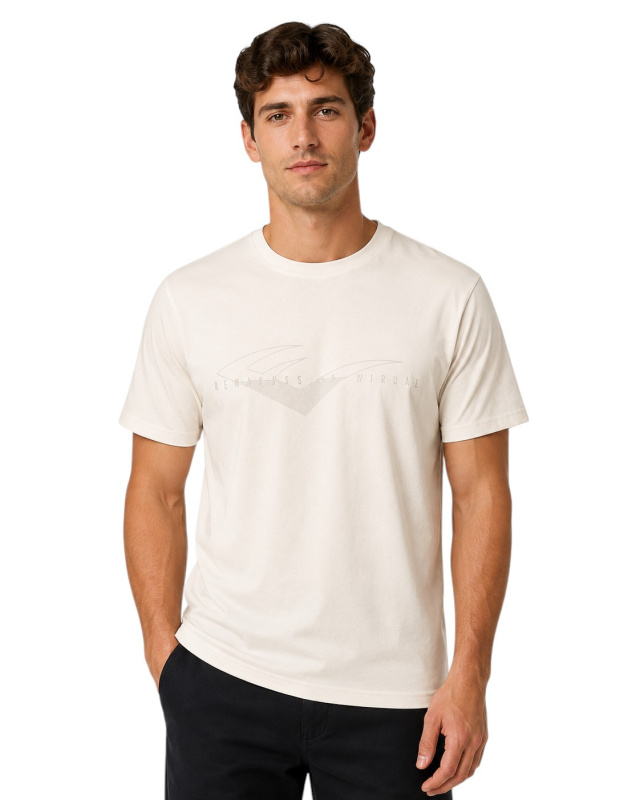 Pánské tričko Everlast bílé (TMB003-off white) XL