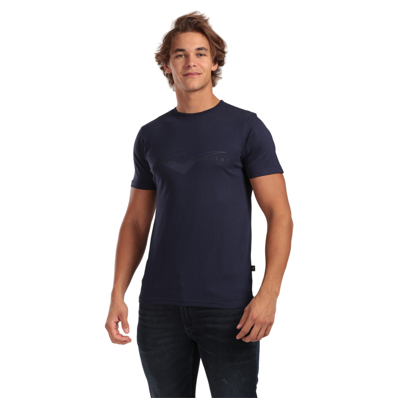 Pánské tričko Everlast modré (TMB003-navy) XXL